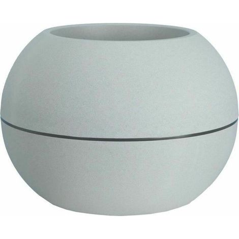 RIVIERA -  pot de fleurs Boule -  D40 - stone (1/2)