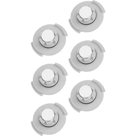 6x Trade-Shop Wassertank Filter 15mm Durchmesser für Xiaomi Roborock Saugroboter 2. Generation S50 S51 S55 / Staubsauger Saugroboter Ersatzteil (1/3)