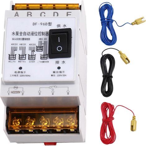 Automatischer Wasserstandsregler 25A 220V, Flüssigkeitsstandsensor für Wassertank, Wasserpumpensteuerung A (1/5)