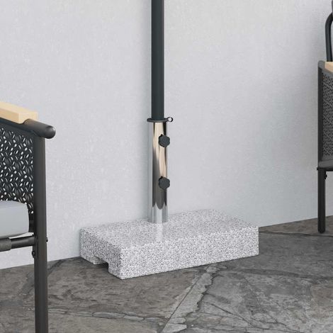 43725 Parasol Base Granite Rectangular 25 kg vidaXL