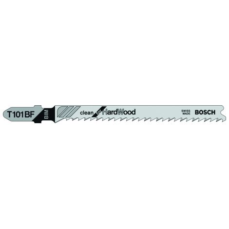 Lame de scie sauteuse Bosch T101BF 100 mm 2 unités