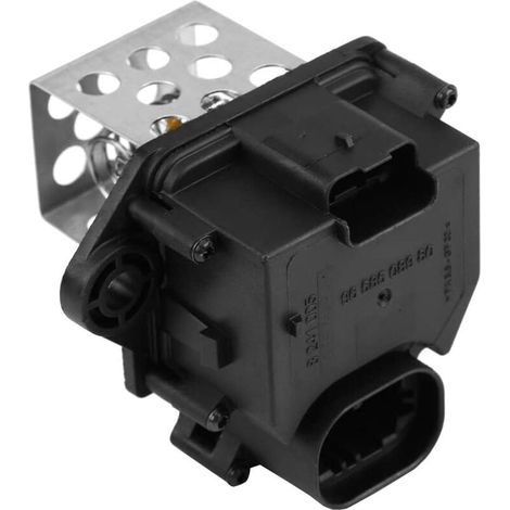 Fan Motor Resistor, Blower Motor Resistor Air Conditioning Motor Cooler Car Radiator Fan Motor Switch for Peugeot 207 307 308 2007 2008 2009 2010 2011 2012 2013(OE: 9658508980 ) (1/5)