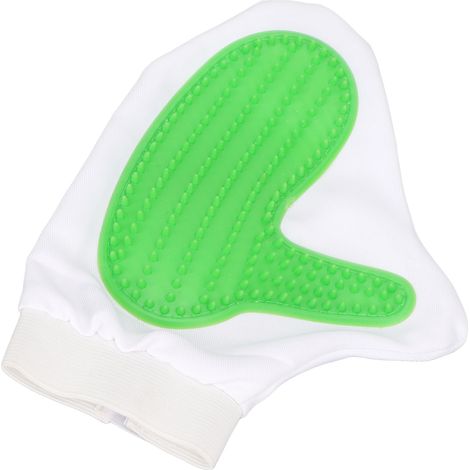 Gants de toilettage pour animaux de compagnie : démêlage, bain et massage du pelage pour chats, chiens, chevaux et lapins (1/5)