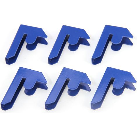 Monster Racking T-Rax Bay Connectors - Blue (6 pack) (1/3)