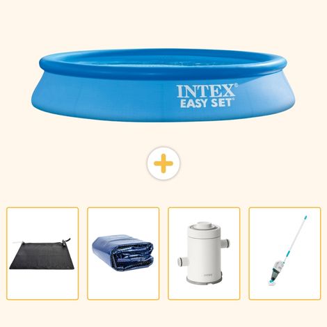 Intex Piscine Easy Set Ronde - 305x61 cm - 5-pièces S78 (1/5)