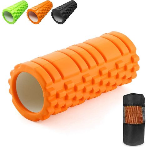 Rouleau de massage en mousse, rouleau d'exercice pour massage musculaire en profondeur. Léger et durable. Fabriqué en EVA biodégradable. (1/5)