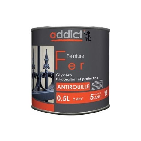 Addict Eisen Farbe 2,5 Liter Leuchtendes Rot - Addict