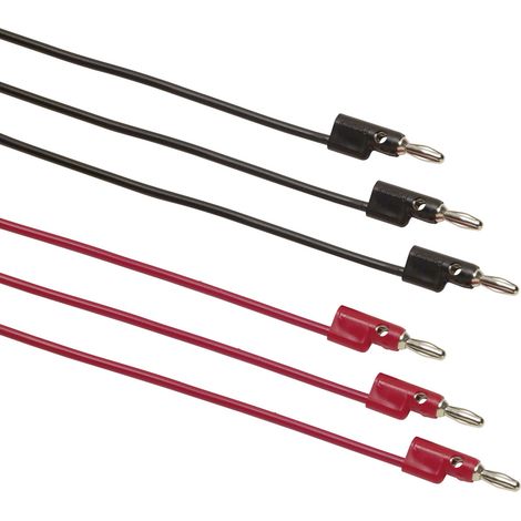Fluke TL935 Messleitungs-Set Bananenstecker 4 mm Bananenstecker 4 mm 1.20 m Rot, Schwarz 1 St.