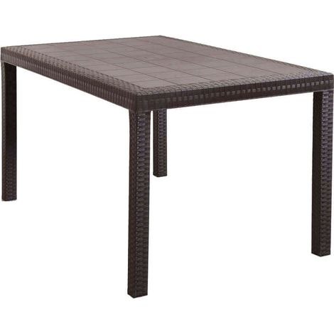CALIGOLA - tavolo da giardino in wicker (1/5)