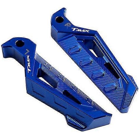 Für Yamaha 530 530 DS DX Motorradzubehör CNC-gefräste Aluminium-Fußrasten für den Sozius – Blau