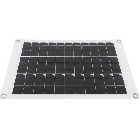 Pompe solaire immergée 20W, silencieuse pour fontaine, moteur 12V avec panneau solaire (sans fonction de stockage d’énergie, batterie non fournie) (1/5)