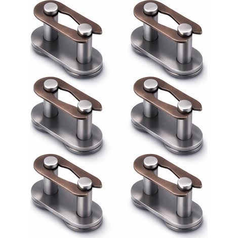 5 Sets 415 Master Link 2 Stroke Motorized Petrol Engine Parts for Motorcycle Chain HD and Link -Quick Link Motorcycle Chain (1/5)