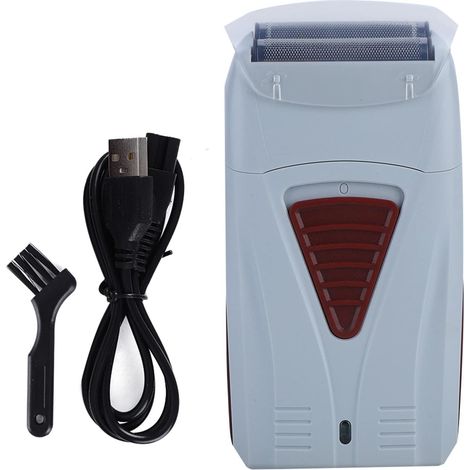 Tondeuse à cheveux électrique rechargeable pour homme - Double tête - Rasoir de récupération (1/5)