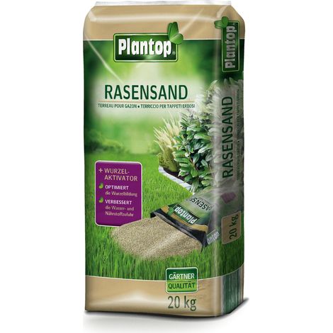 PLANTOP Rasensand, 20 kg (1/4)