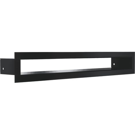 Lüftungsgitter TUNNEL 6x40 schwarz (1/4)