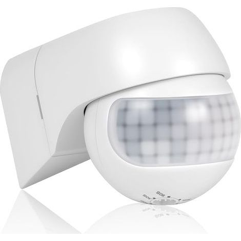 Infrared Motion Detector, Range 12m, Outdoor Motion Detector, Indoor and Outdoor Mounting (1/5)