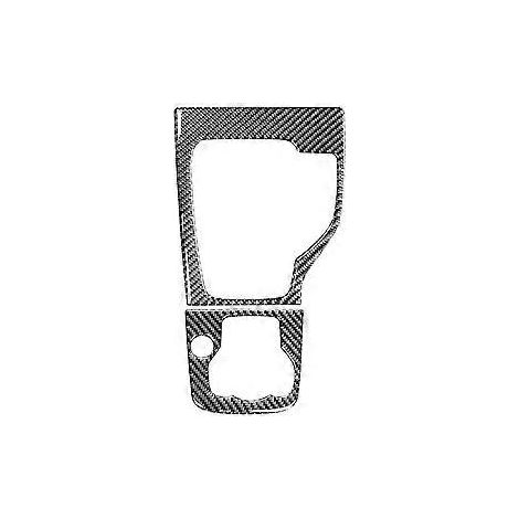 Carbonfaser-Schaltknauf-Abdeckung/Zieraufkleber für 3 Axela 2014 2015 2016 2017 Zubehör (Rechtslenker)