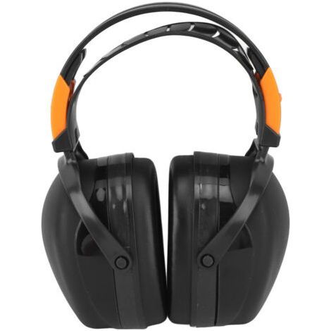 Protection Auditive Professionnelle 30DB Anti-Bruit, Casque de Sécurité Réducteur de Bruit pour Tonte et Travail (1/5)