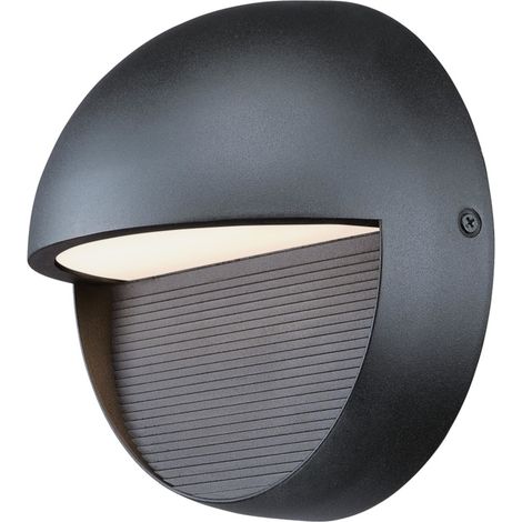 Außen LED Wandleuchte Winslett Schwarz (1/3)