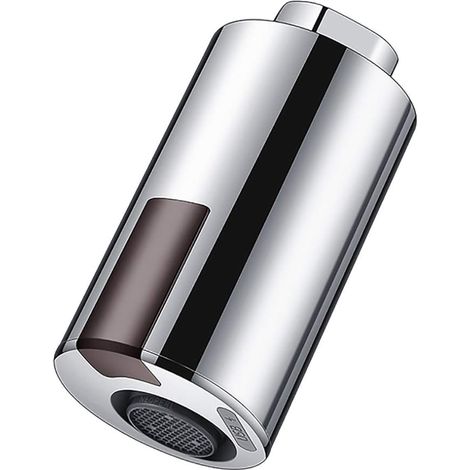 Mitigeur Dévier de Cuisine, Robinet de Lavabo de Salle de Bain sans Contact à Capteur Automatique, Adaptateur de Capteur Infrarouge Intelligent Sensible, Robinet Mélangeur (1/5)
