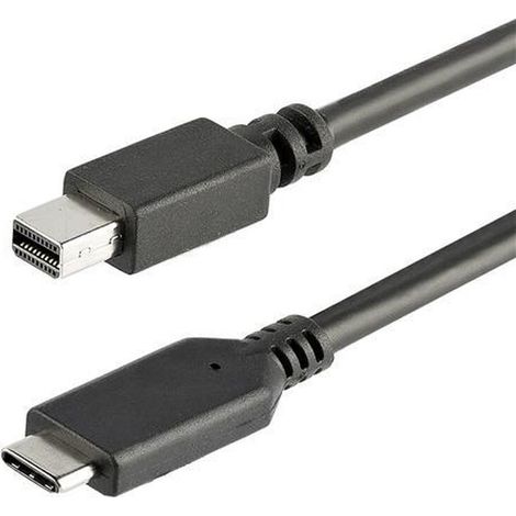 Cable Startech Usb-C Macho / Mini Displayport 1M Black (1/4)