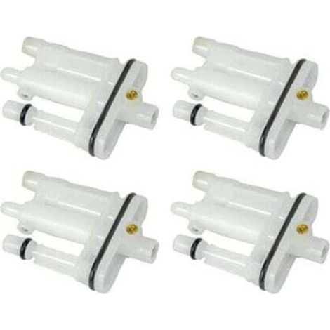 Set di 4 iniettori per carburatore compatibili con Briggs & Stratton – Codici articolo 592792, 596521, 596522, 559648 – Ricambi originali
