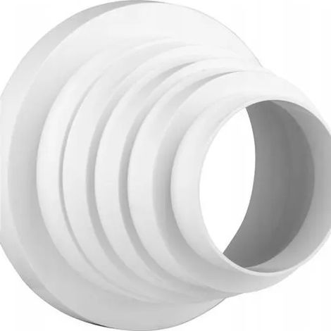 Réducteur de conduit circulaire Roxy 02-497 plastique 12,2 cm (1/2)
