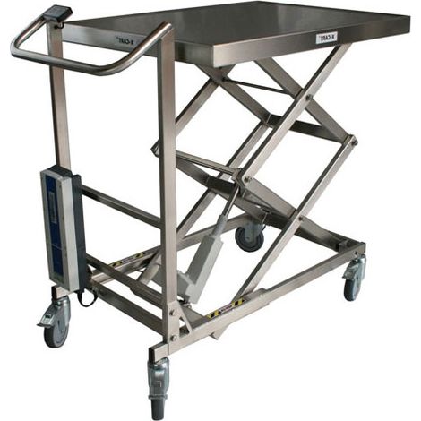 Plateforme de levage électrique en inox 100kg - Hauteur 1000mm - Plateau 900x550mm - 300822