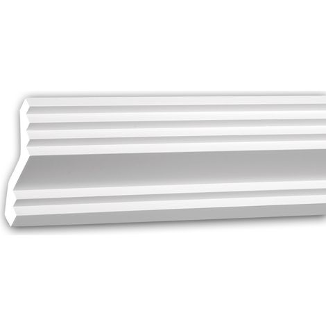 Cornice Moulding 150276 Profhome Decorative Moulding Crown Moulding Coving Cornice contemporary design white 2 m