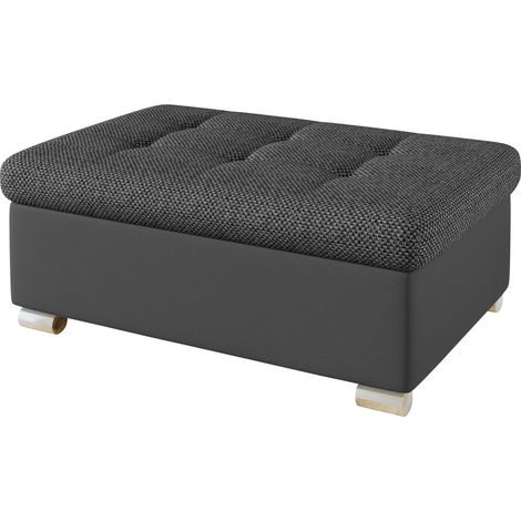 Banc rembourré Comfivo Gemma I, Soft 020 + Majorka 03, 41x70x96cm, Diamètre: 0, Faux cuir + Tissu, Pieds: Plastique, 0 (1/5)
