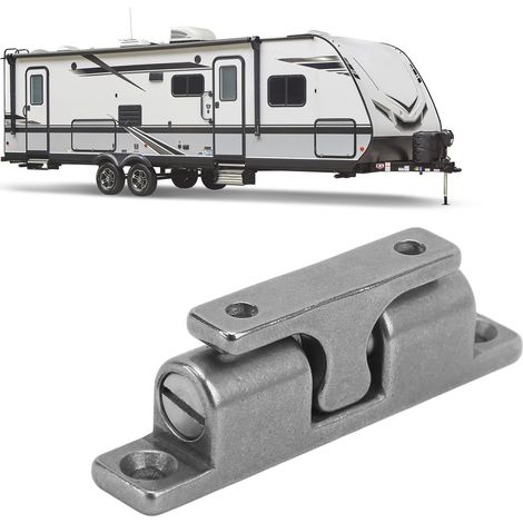 Die 70 mm großen Tür- und Fensterriegel aus Edelstahl eignen sich für Schiffe, Yachten und Wohnmobile. (1/5)