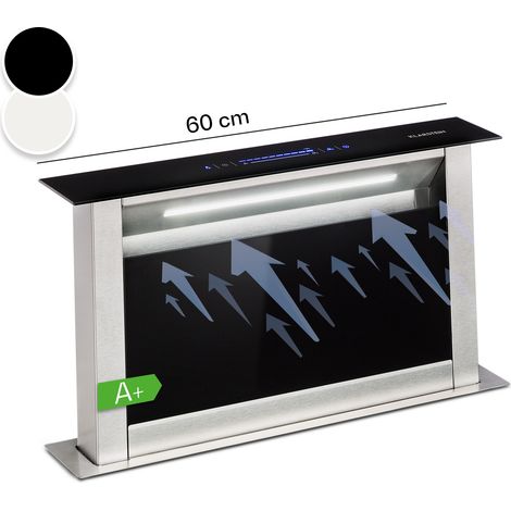 Klarstein Royal Flush Eco cappa aspirante, 60 cm, 576 m³/h, A++