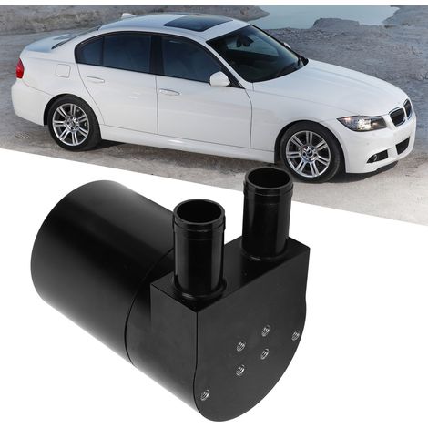 Réservoir de carburant universel en alliage d'aluminium noir compatible avec BMW N54 335 (1/5)