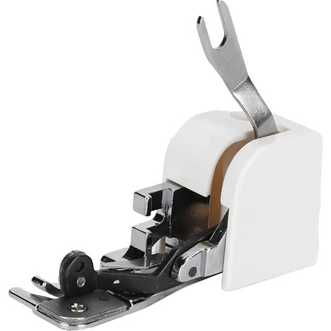 Pied-de-biche de coupe latérale ABS, acier inoxydable, Machine à coudre domestique universelle, surjet