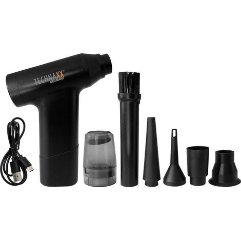 Technaxx 5168 Soffiatore di polvere a batteria Nero 1 pz. (1/5)