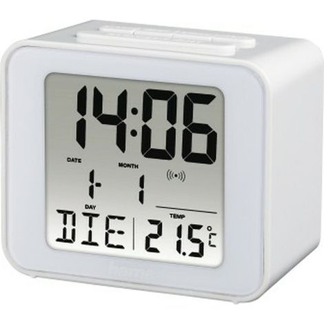 Orologio Sveglia Hama 00186305 Bianco (1/5)