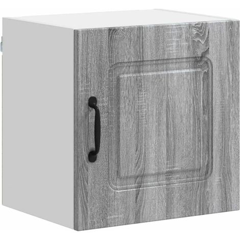 Pratico mobile da cucina rettangolare moderno 40 x 31 x 40 cm in legno ingegnerizzato grigio sonoma 020053565