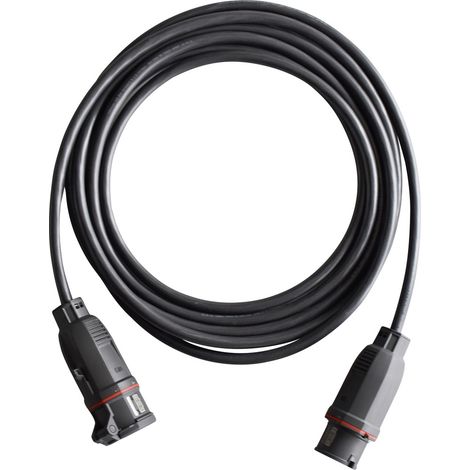 Walther Werke 39300506100100 Strom Anschlusskabel Schwarz 10 m