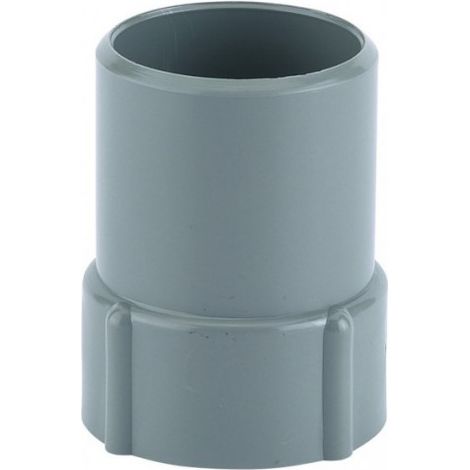 Embout lisse à coller/visser pour flexible Fitoflex diamètre 40 mm - VALENTIN (1/2)