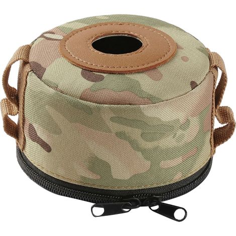 Étui de protection thermique pour bouteille de gaz mini, sac de rangement pour cylindre de carburant de camping. (1/5)