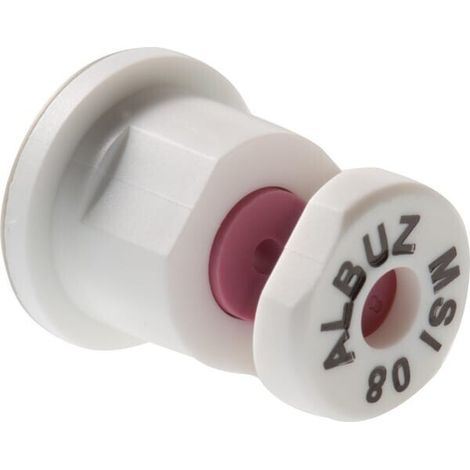 Flachstrahldüse MSI 08 weiß ALBUZ MSI08WHITE