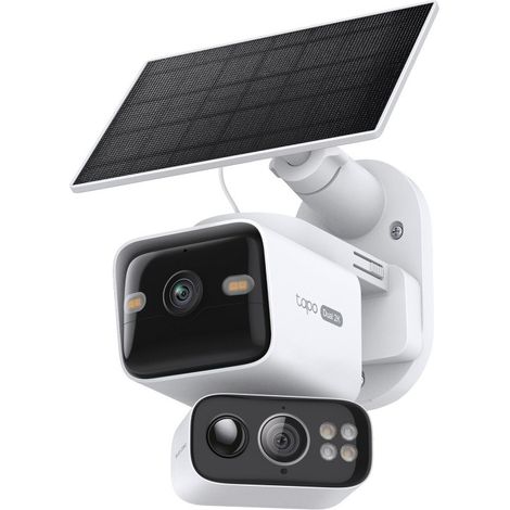 Camara exterior ip wifi tp-link tapo c645d 2k doble lente solar ip65 v. nocturna color 360 ia (1/4)
