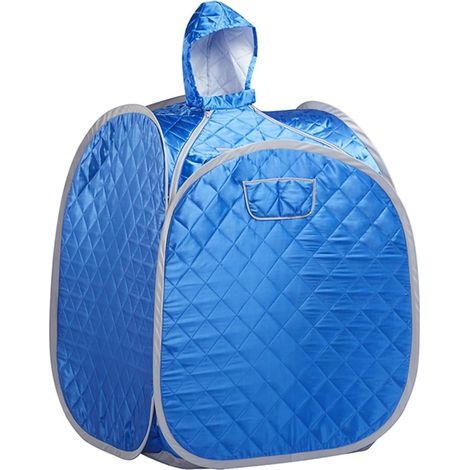 Kit de sauna portatif Tente de Sauna à vapeur Portable, boîte de salle de SPA sans vapeur for une ou deux personnes, perte de poids, amincissement complet du corps Tente de sauna personnelle pour spa (1/4)