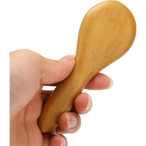 Planche de Gua Sha en Bois pour Soin du Visage et Contour des Yeux - Outil de Massage Anti-Âge par Acupression (1/5)