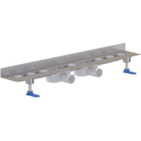 DALLMER caniveau de douche CeraLine Nano 2 caniveaux, L 900mm, DN