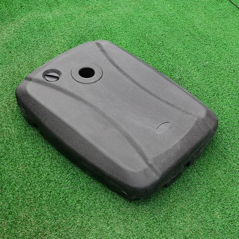 Banana Parasol Rectangular Base Stand / Water or Sand Filled 60KG (1/5)