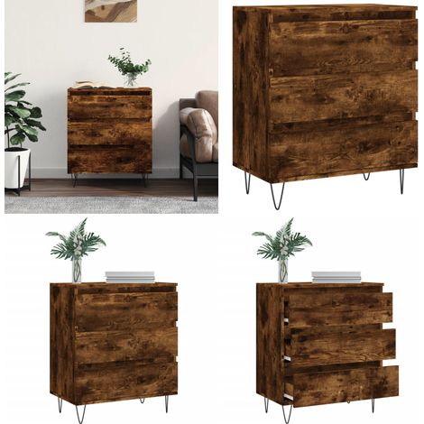Sideboard Räuchereiche 60x35x70 cm Holzwerkstoff - Sideboard - Sideboards - Home & Living (1/5)