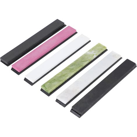 6-teiliges Set Schleifsteine (Körnung 800–10000) für Messer, Wetzsteine und Ölsteine zur Schärferherstellung für Küchenwerkzeuge (1/5)