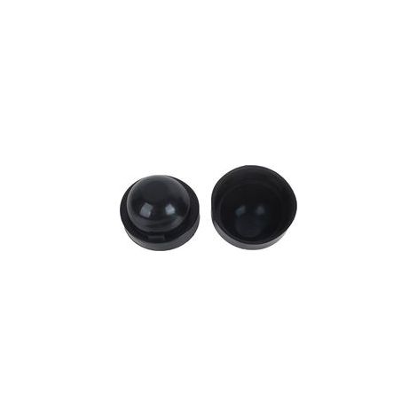 Couvercle anti-poussière pour phare LED de voiture en caoutchouc noir, 90mm, 2 pièces, capuchon d'étanchéité étanche (1/5)