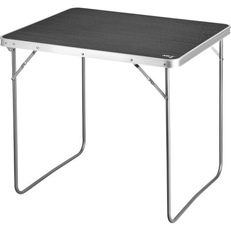 Campingtisch 80x60x70 cm, Dunkelgrau, Tragbar